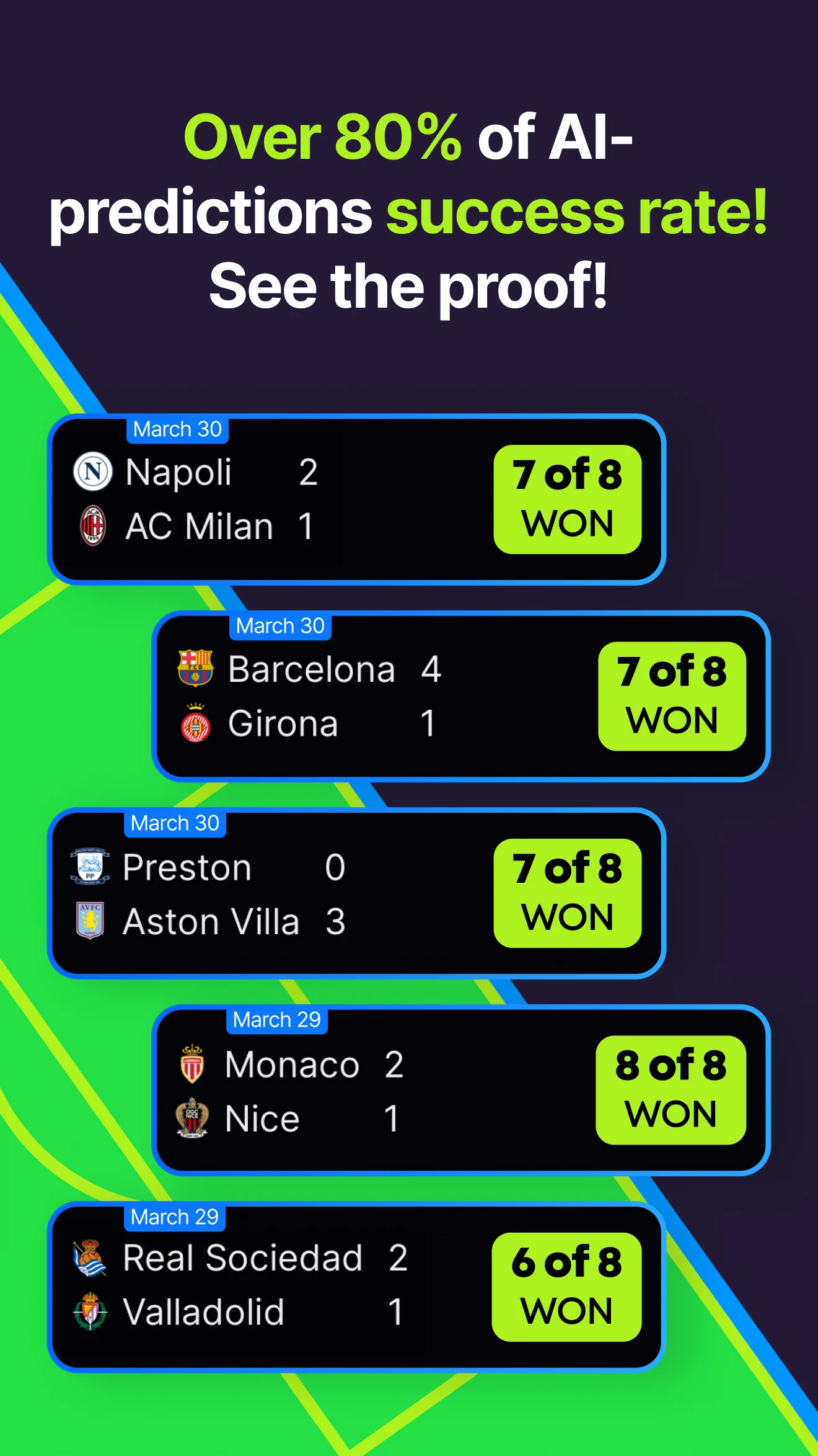 Football Predictions: AIdviser screenshot