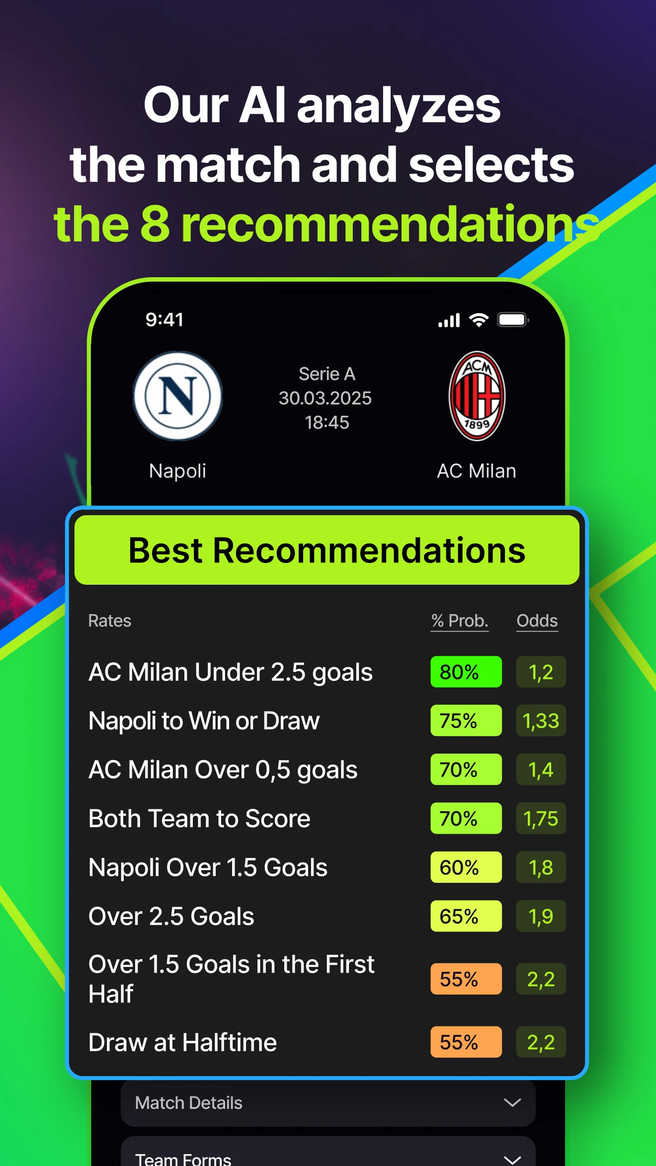 Football Predictions: AIdviser screenshot