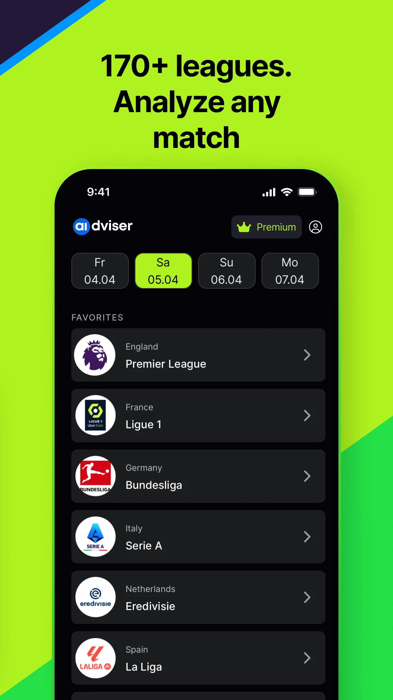 Football Predictions: AIdviser screenshot